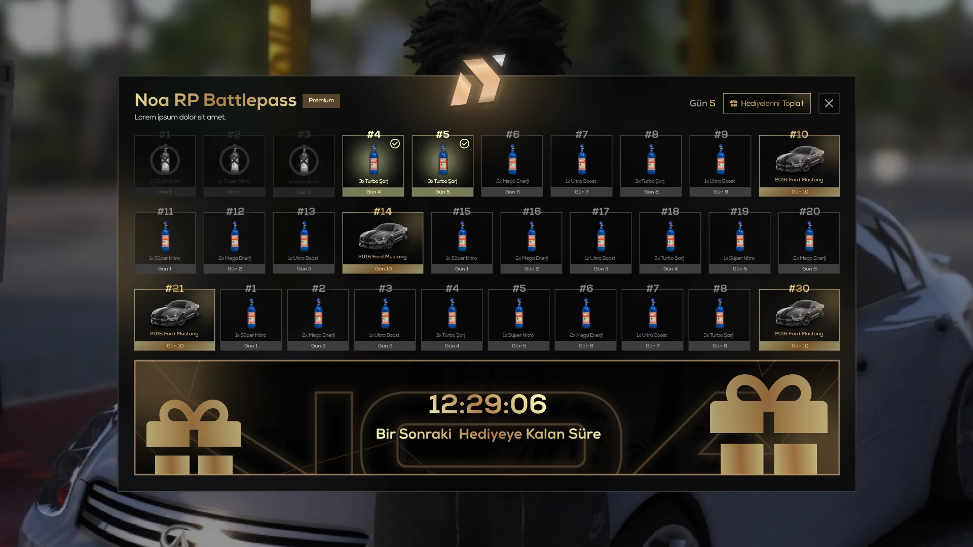 BATTLEPASS & DAILY REWARDS