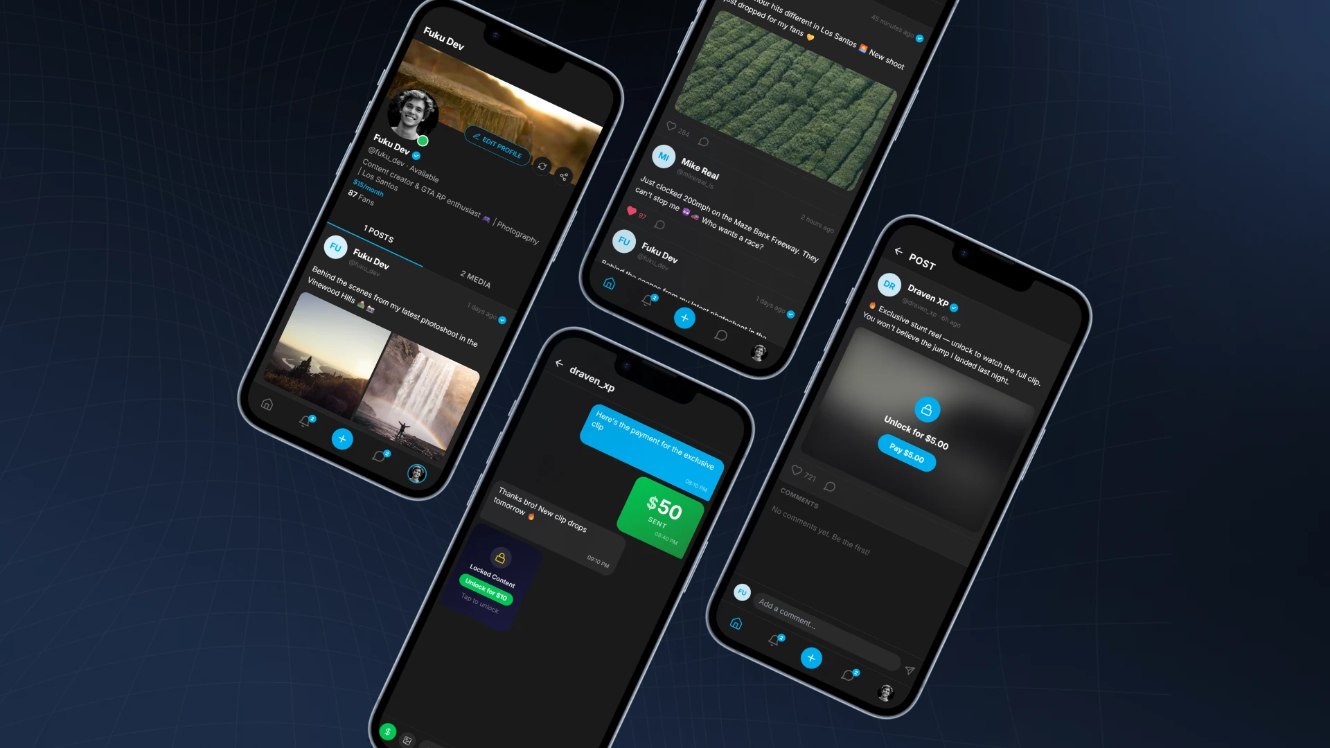 FANS — CREATOR APP